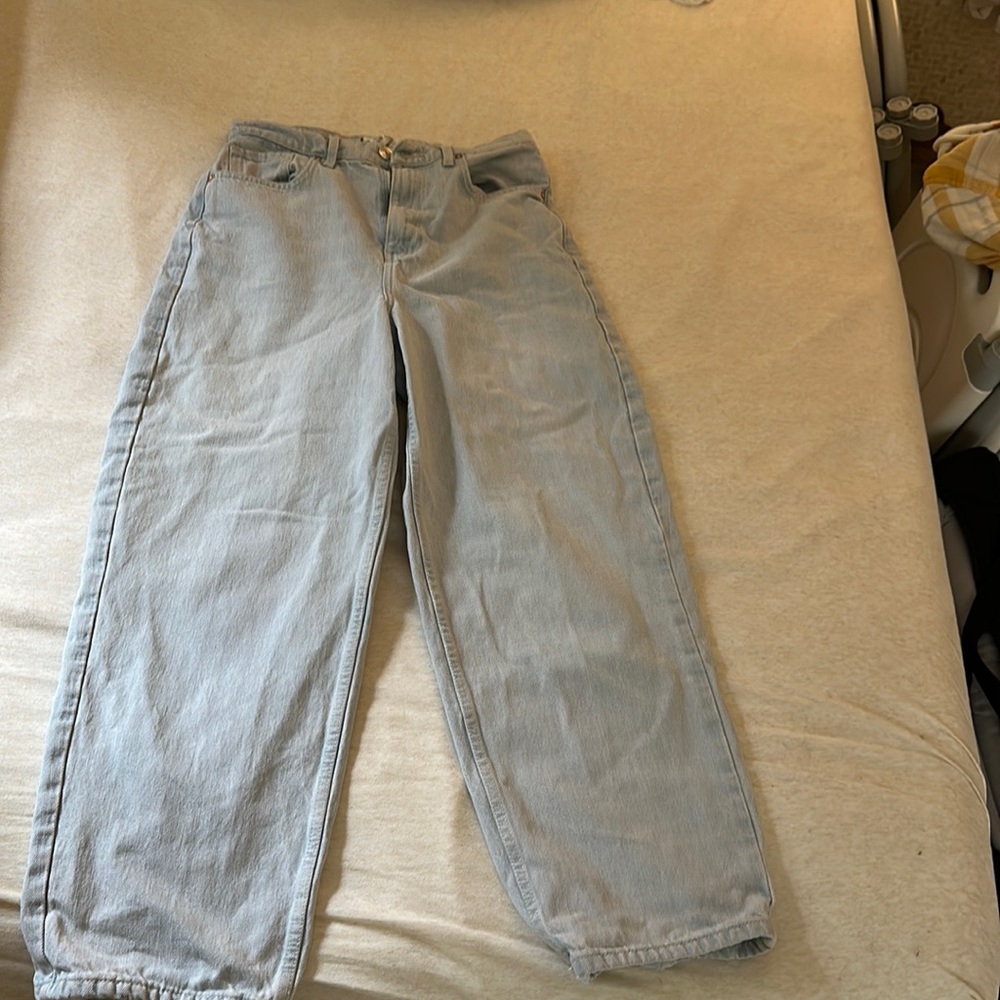 Free People We the Free Dad Jeans 27